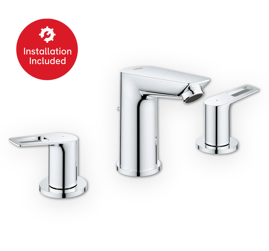 GROHE Bauloop Two-Handle M-Size Bathroom Faucet
