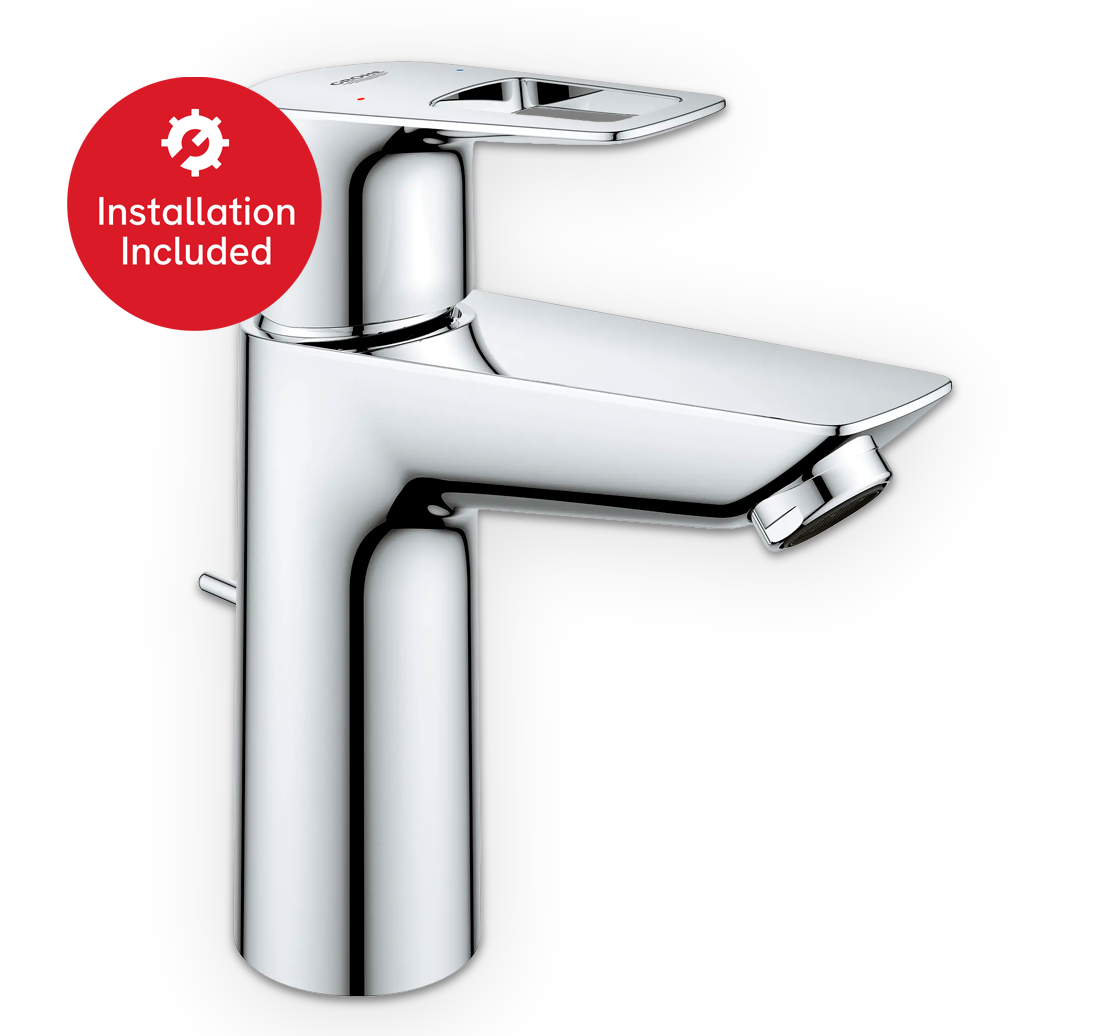 GROHE Bauloop Single-Handle M-Size Bathroom Faucet