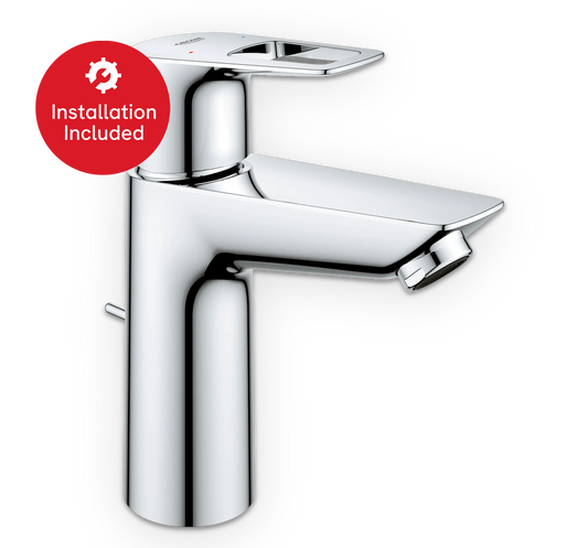 GROHE Bauloop Single-Handle M-Size Bathroom Faucet