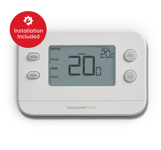 Honeywell Home FocusPRO N100 Non-Programmable Thermostat - 1H/1C Compatible