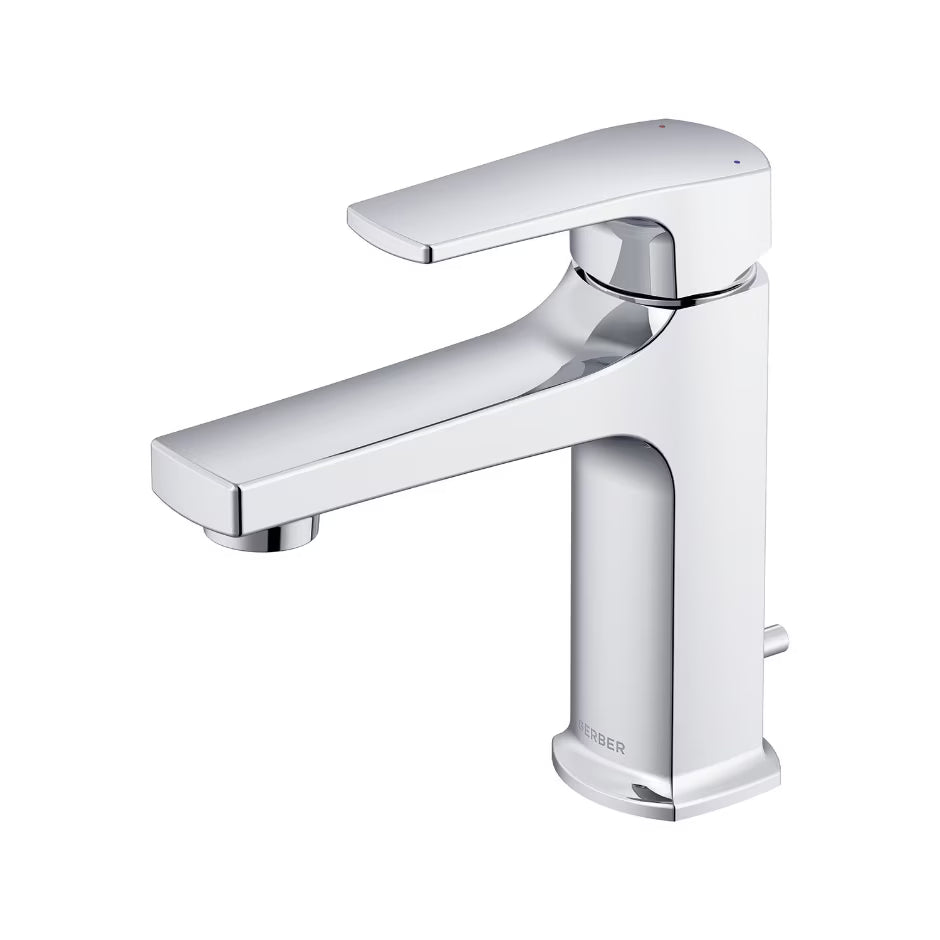 Gerber Tribune® Single Handle Bathroom Faucet with Pop-Up Drain & Plate (Chrome)