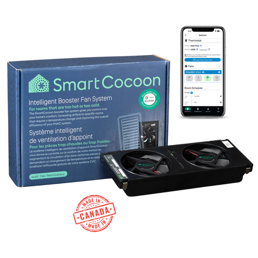 SmartCocoon Smart Vent / Register Booster Fan
