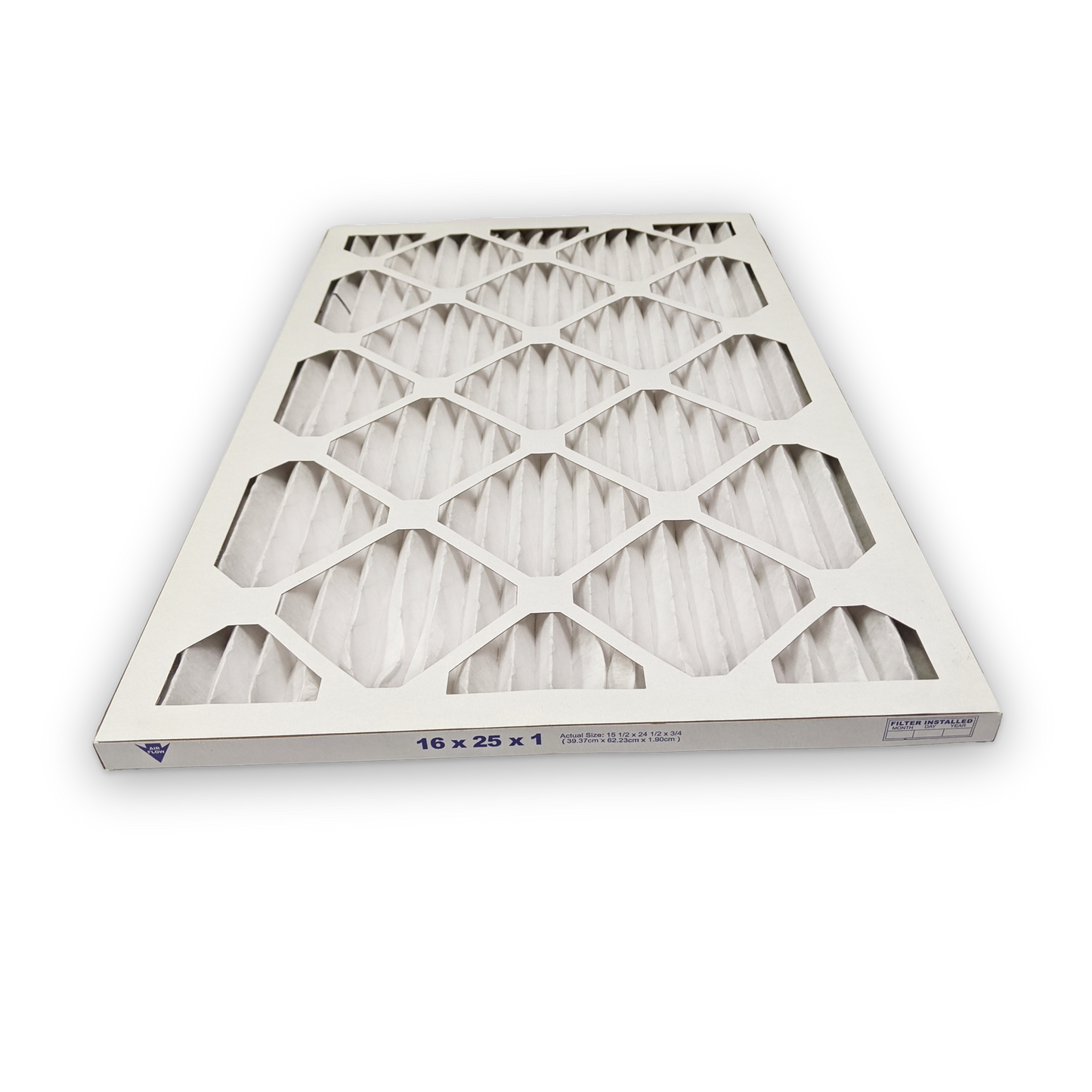 Breathe Healthy MERV 8 Pleated Air Filter - 16x25x1 (3-Pack)