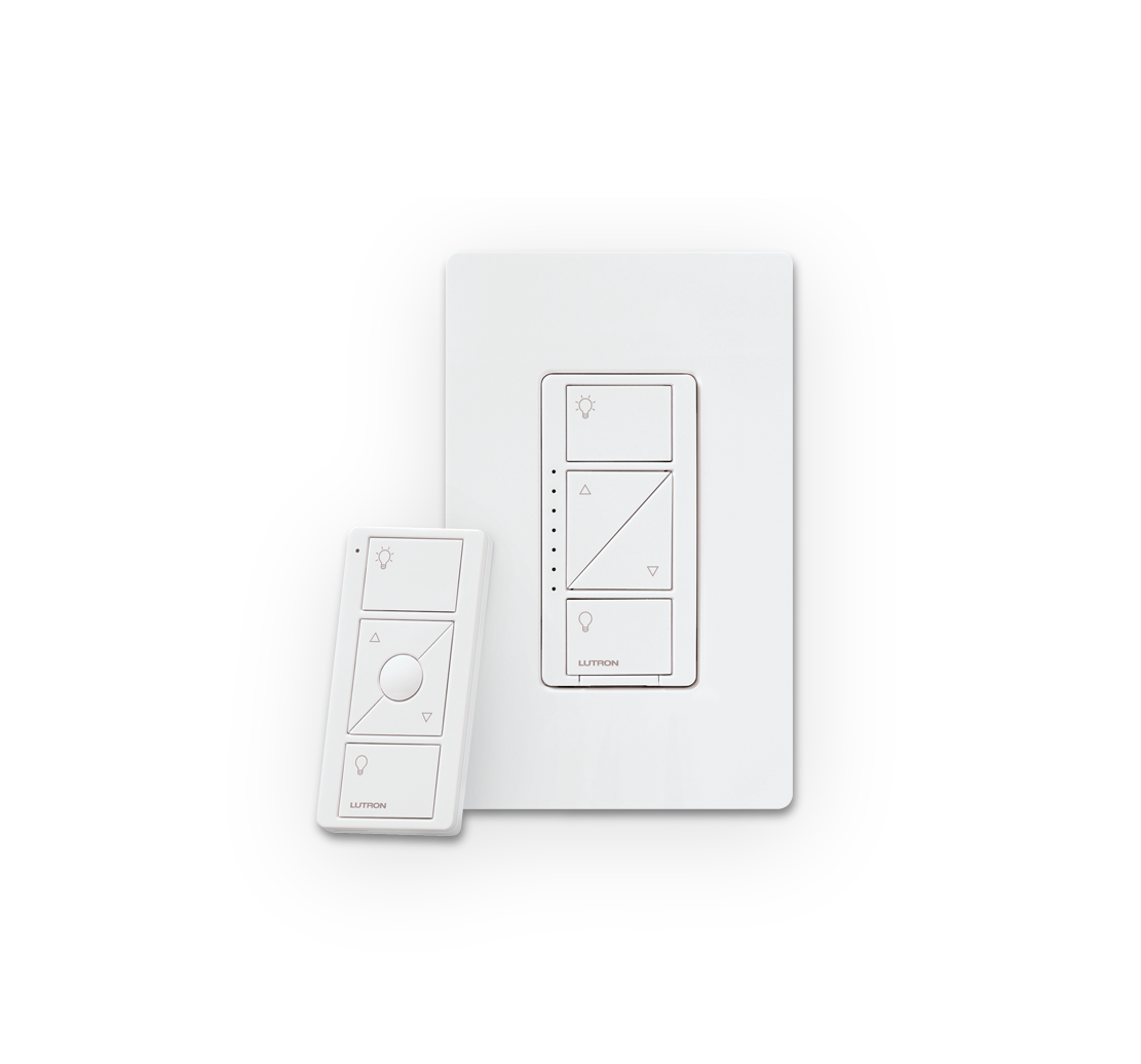 Lutron Caseta Wireless Lighting Dimmer Switch with Remote (White)