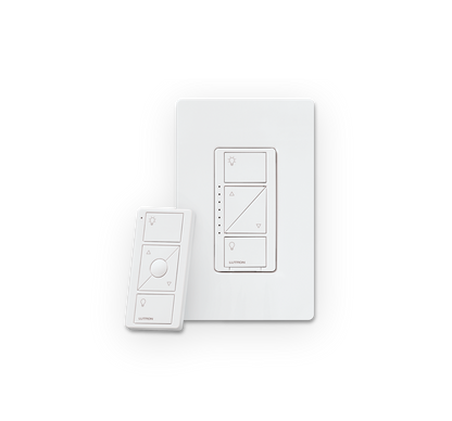 Lutron Caseta Wireless Lighting Dimmer Switch with Remote (White)