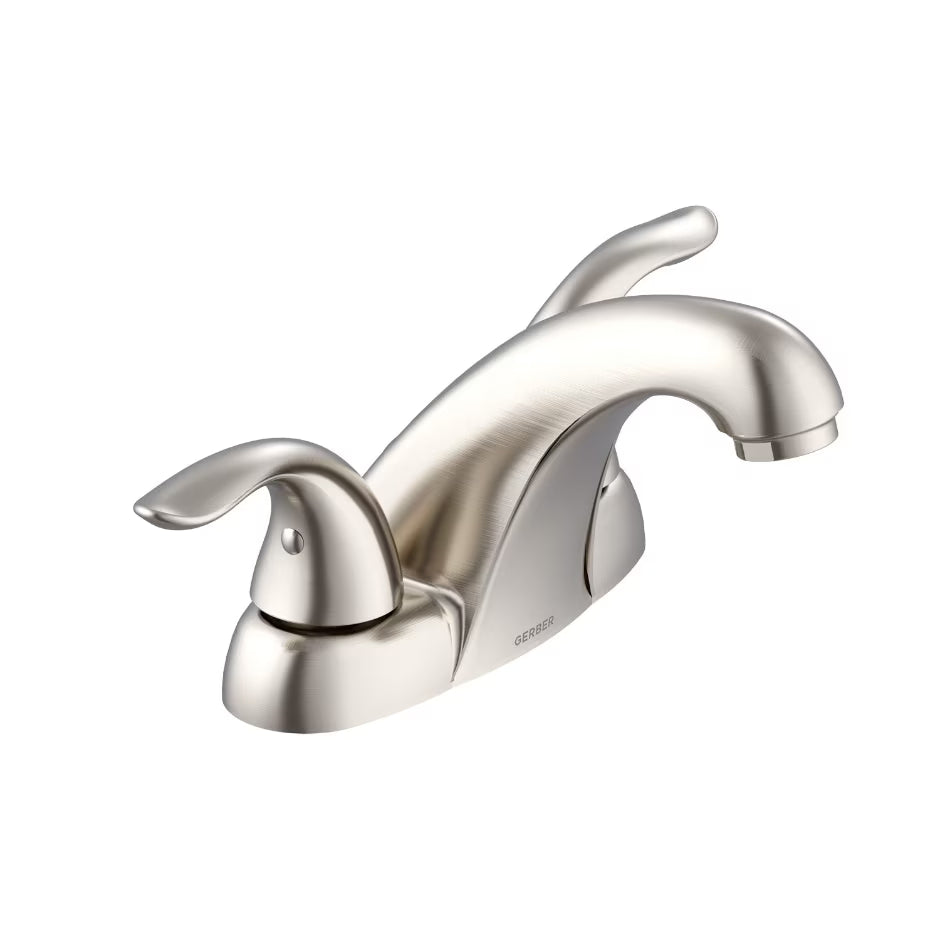 Gerber Viper™ Two-Handle Bathroom Faucet (Brushed Nickel)