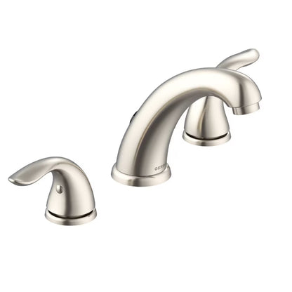 Gerber Viper™ Two Handle Widespread Bathroom Faucet with Touch-Down Drain (Brushed Nickel)