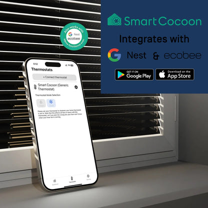 SmartCocoon Smart Vent / Register Booster Fan For 3x10 and 4x10 Vents