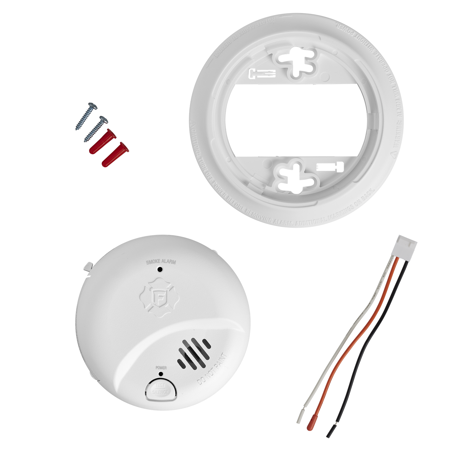 First Alert Hardwire Interconnect Smoke Alarm with 10-Year Battery Backup (SMI105-AC)