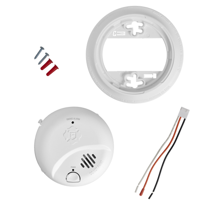 First Alert Hardwire Interconnect Smoke Alarm with 10-Year Battery Backup (SMI105-AC)
