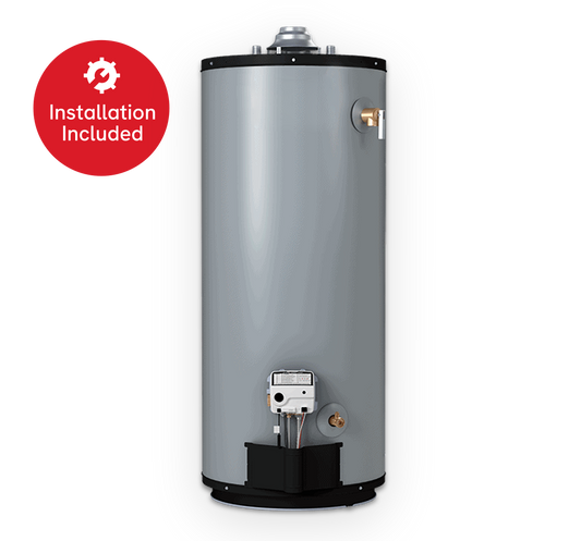 60 Gallon Conventional Vent (CV) Tank Water Heater (Gas-Powered)