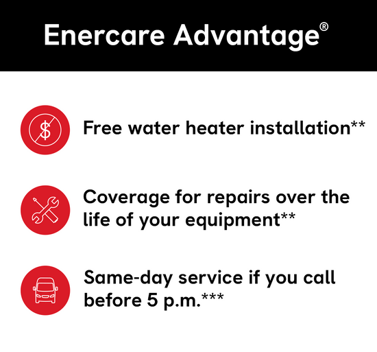 50 Gallon Power Vent (PV) Tank Water Heater (Gas-Powered) – Enercare Shop